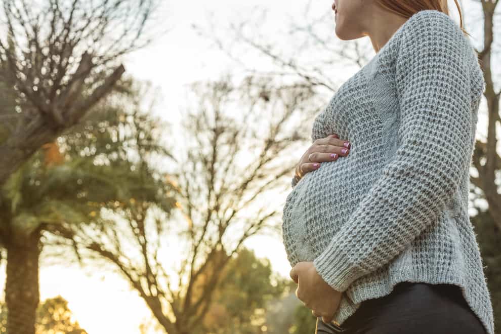 A pregnant woman considering the environment (Alamy/PA)