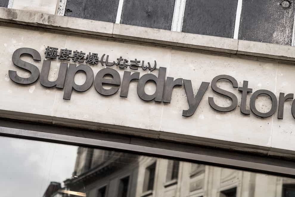 Superdry said wholesale stock was delayed in September (Ian West/PA)