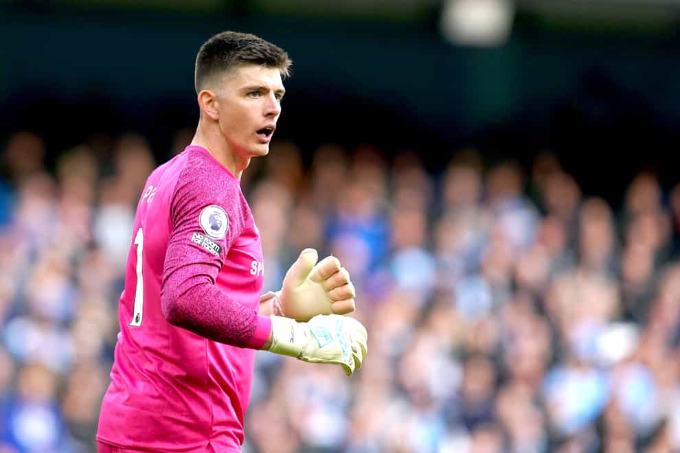 Burnley’s Nick Pope has made seven appearances for England (Martin Rickett/PA).