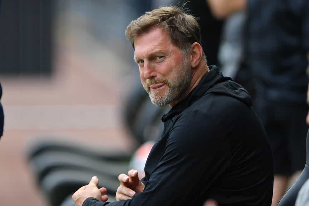 Southampton manager Ralph Hasenhuttl is not concerned about his side’s goalscoring form (Simon Galloway/PA)