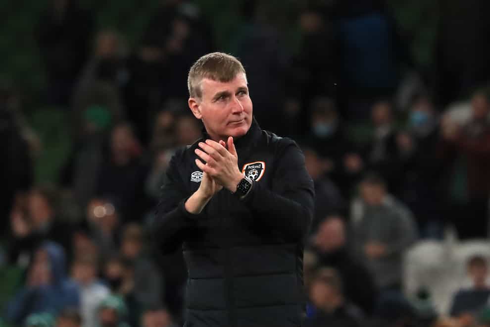 Republic of Ireland manager Stephen Kenny is convinced people are excited about his new-look team (Donall Farmer/PA)