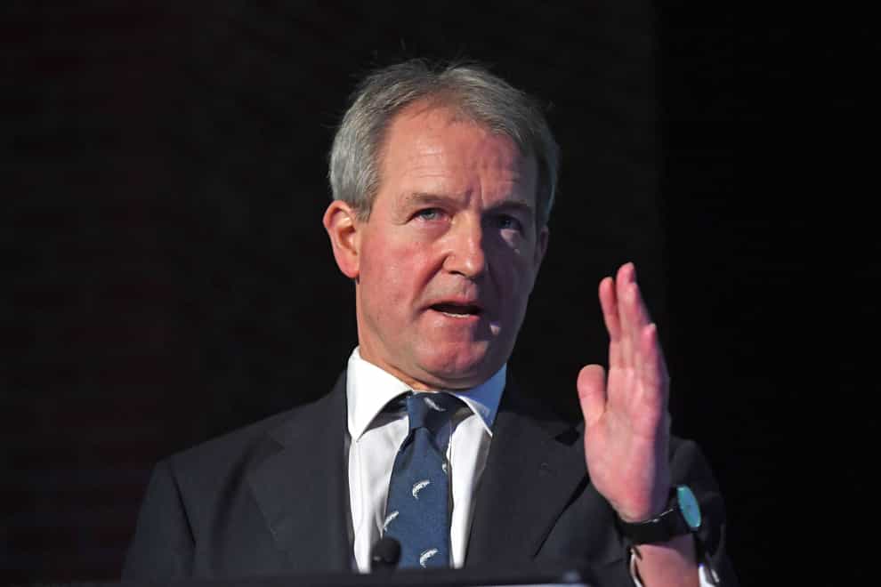 Owen Paterson who has has resigned as the MP for North Shropshire (Victoria Jones/PA)
