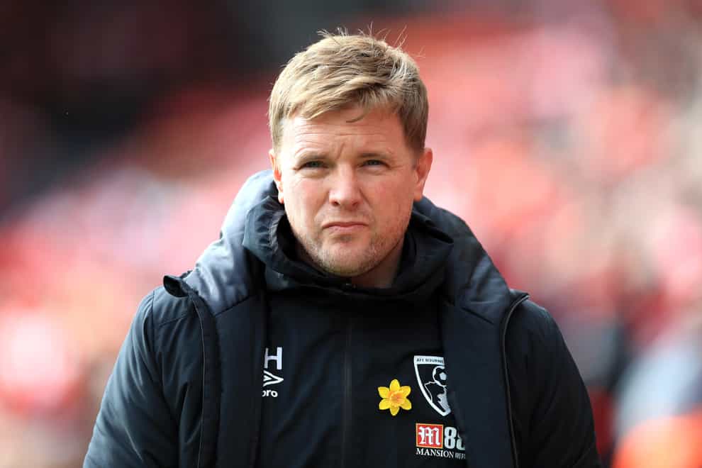 Newcastle are closing in on Eddie Howe (Mike Egerton/PA)