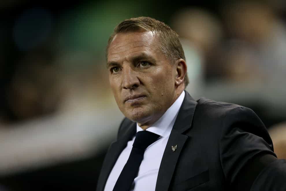 Leicester manager Brendan Rodgers is confident his team can go further in Europe (Steven Paston/PA)