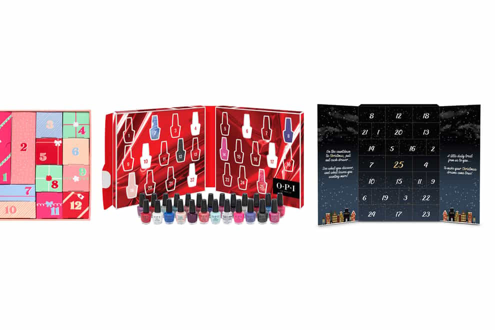 Countdown to Christmas with a brilliant beauty Advent calendar (Benefit/OPI/The Perfume Shop/PA)