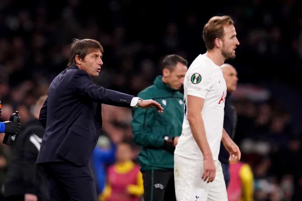 Harry Kane is excited to work with Antonio Conte (John Walton/PA)