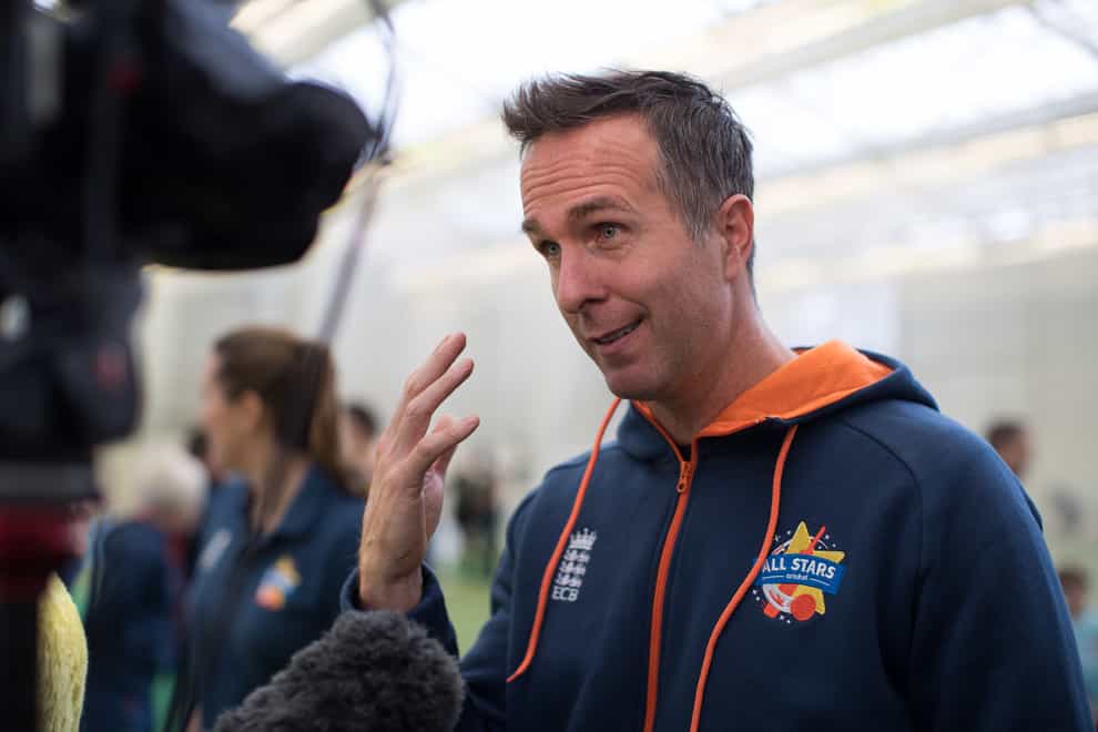 Michael Vaughan is named in the report into Azeem Rafiq’s claims of racism (Aaron Chown/PA)