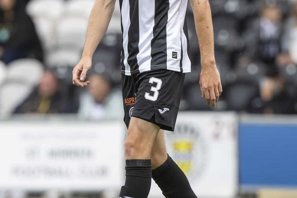 Scott Tanser has no regrets over moving to St Mirren (Jeff Holmes/PA)