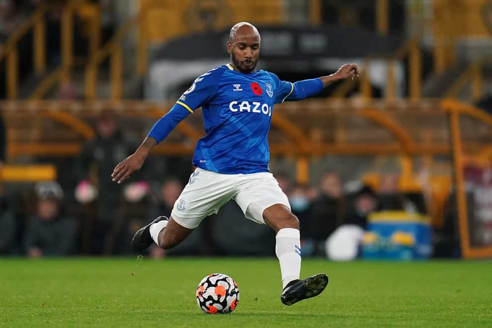 Everton midfielder Fabian Delph made just his second appearance of the season at Wolves (Nick Potts/PA)