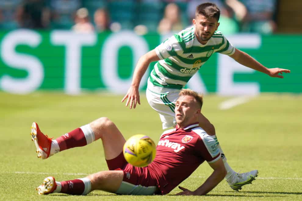 Celtic’s Greg Taylor has signed a new deal (Jane Barlow/PA)