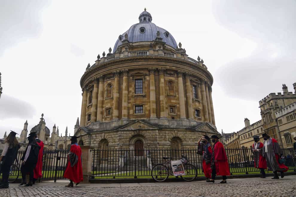 Oxford University (Steve Parsons/PA)