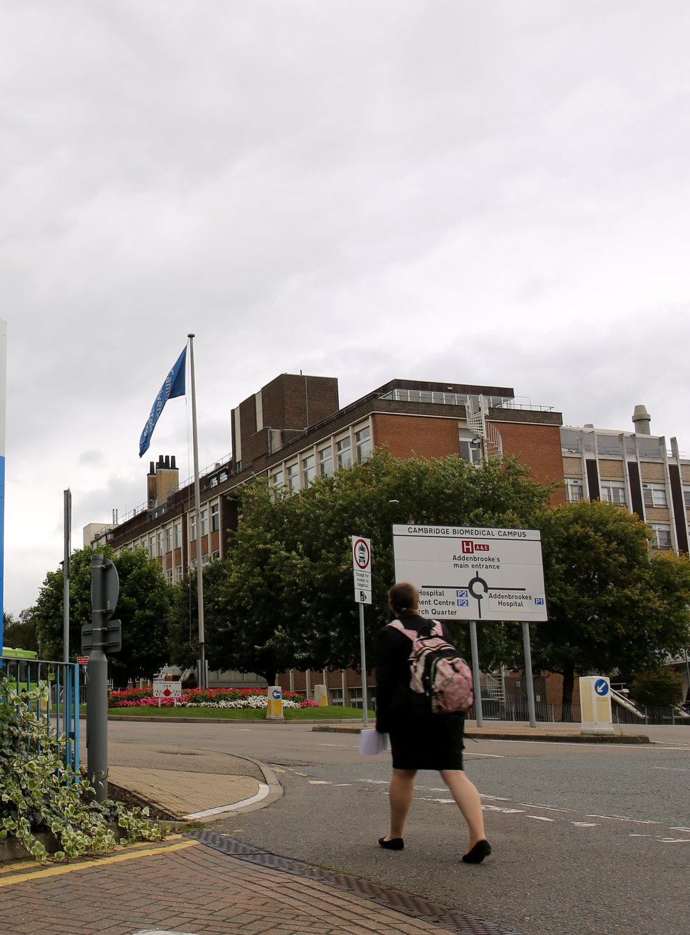Addenbrooke’s University Hospital in Cambridge (Chris Radburn/PA)