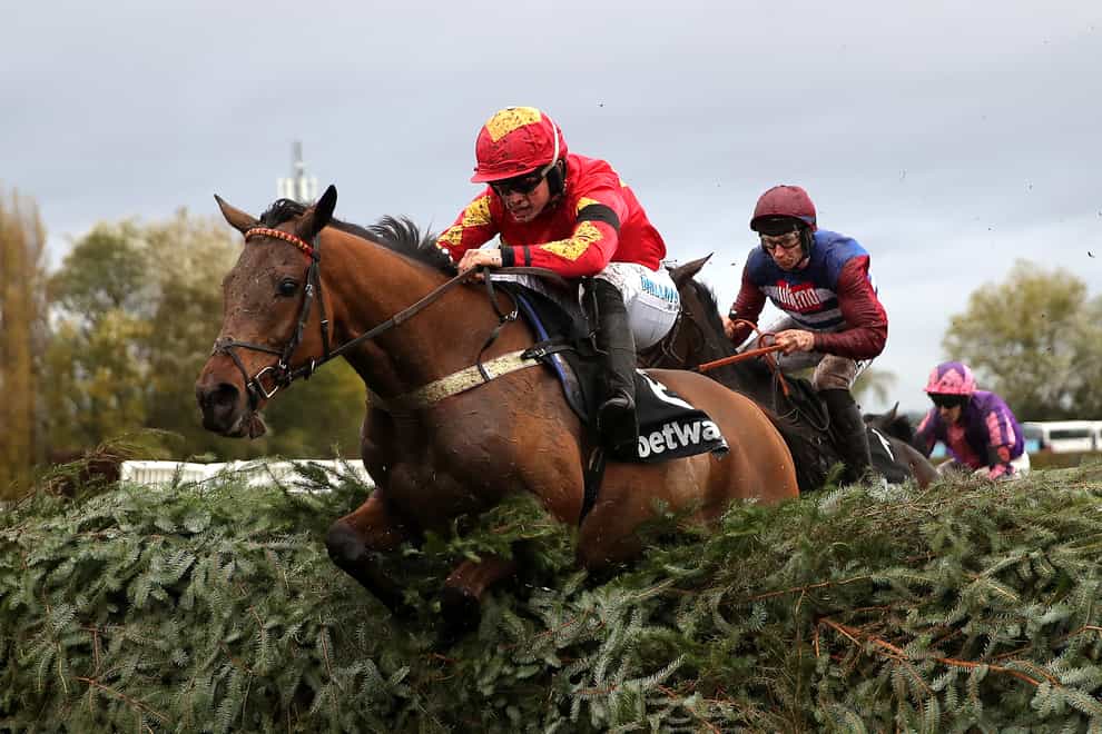 Mac Tottie on his way to winning the Grand Sefton at Aintree (Simon Marper/PA)