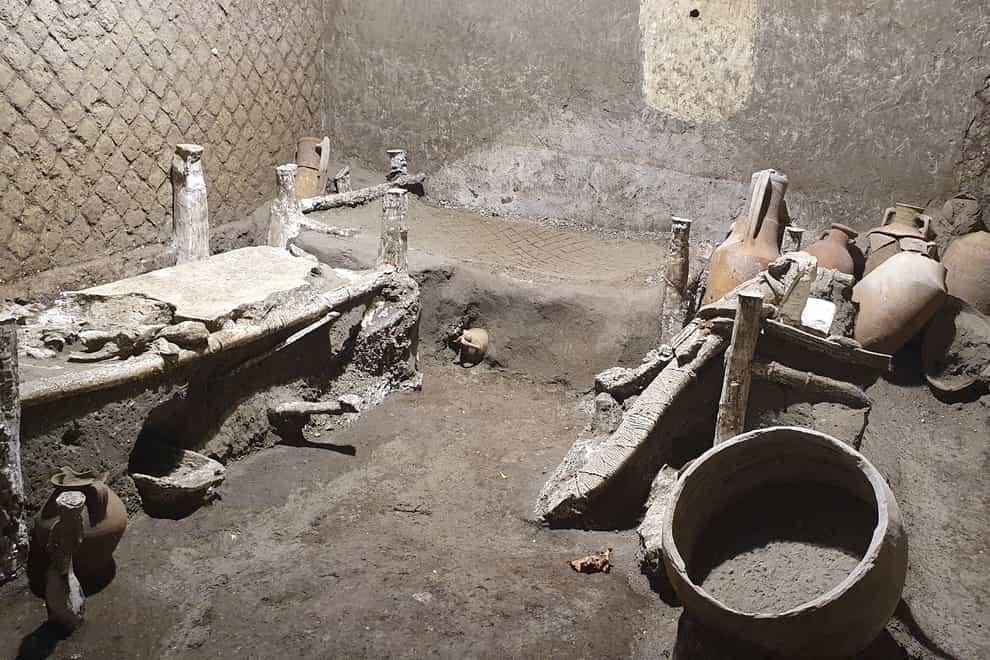 The latest find in Pompeii (Parco Archeologico di Pompei/AP)