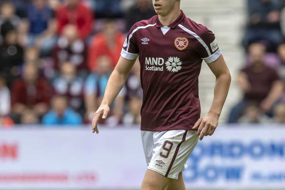 Ben Woodburn scored twice for Hearts against Dundee United. (Jeff Holmes/PA)