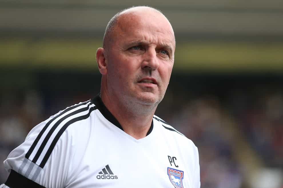 Paul Cook was less than impressed with Ipswich’s performance (Nigel French/PA).
