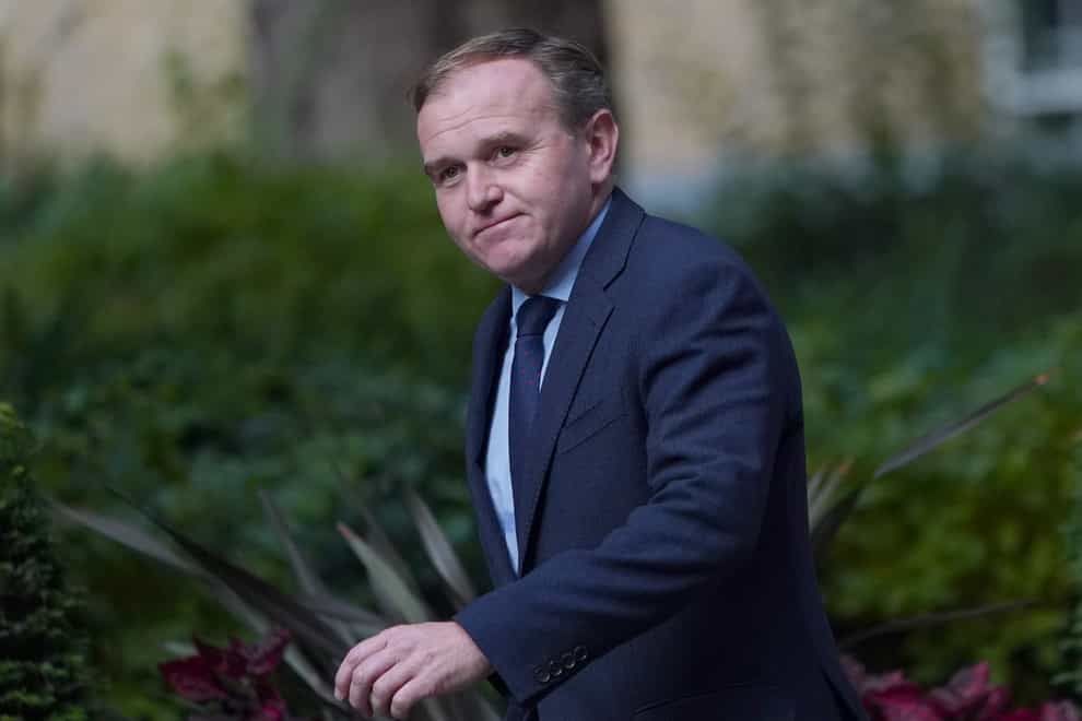 George Eustice described the row over the Owen Paterson case as a ‘storm in a teacup’ (Victoria Jones/PA)