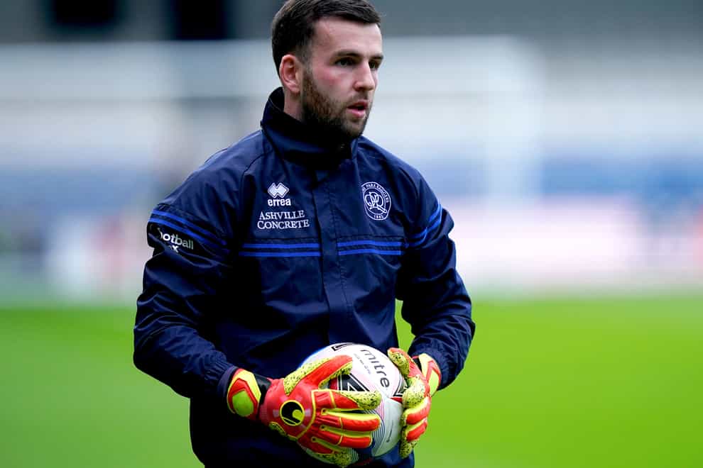 Former QPR goalkeeper Liam Kelly made a great save for Motherwell (Tess Derry/PA)
