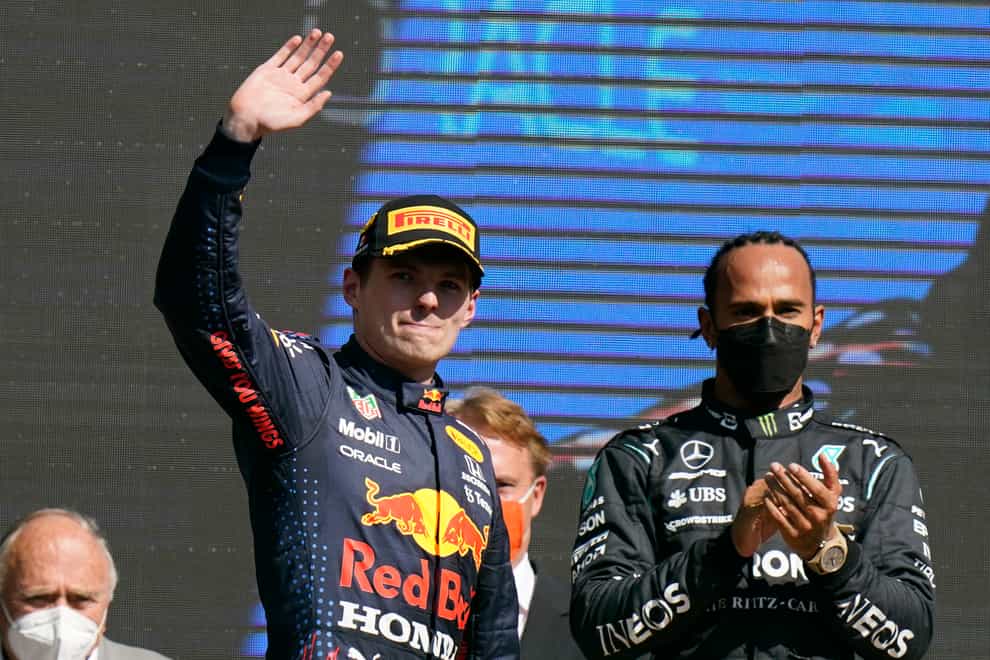 Lewis Hamilton had to settle for second place in Mexico (Eduardo Verdugo/AP).