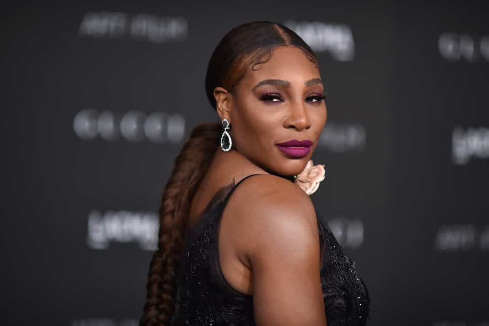 Serena Williams at the LACMA Art + Film Gala on Saturday in Los Angeles (Richard Shotwell/Invision/AP)