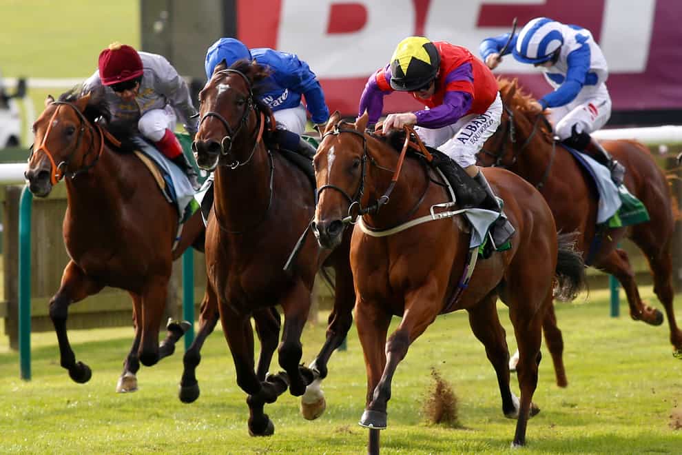 The Last Lion (right) winning the Middle Park Stakes (Julian Herbert/PA)