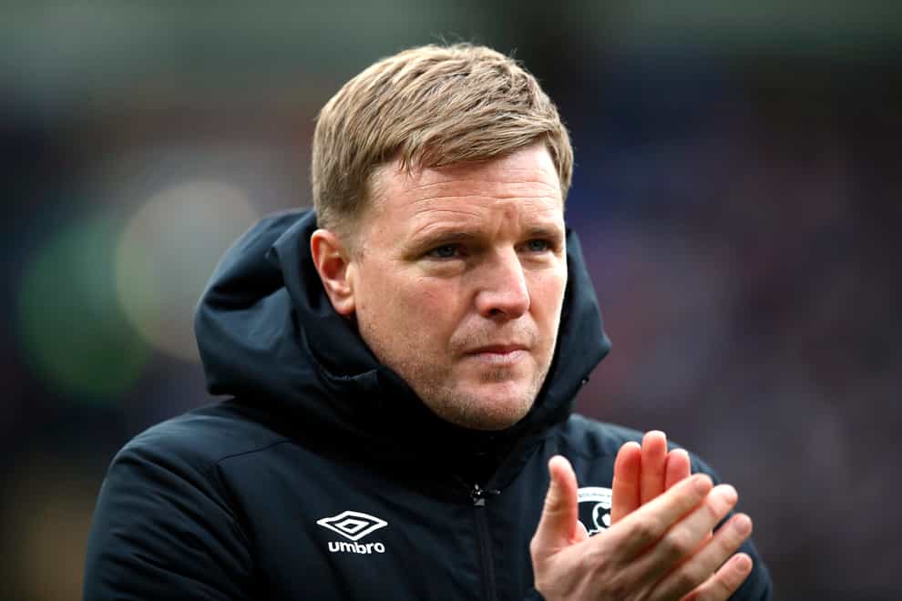 Eddie Howe is the new man in charge at Newcastle (Martin Rickett/PA).