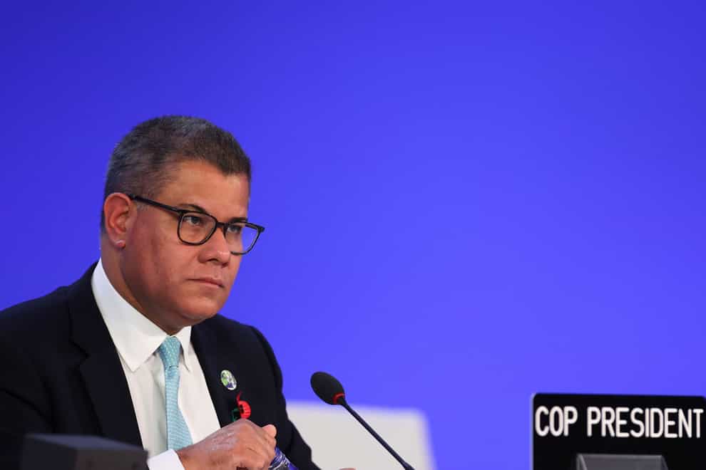 Cop26 President Alok Sharma says ‘the mood has changed’ on finance for loss and damage (Hannah McKay/PA)