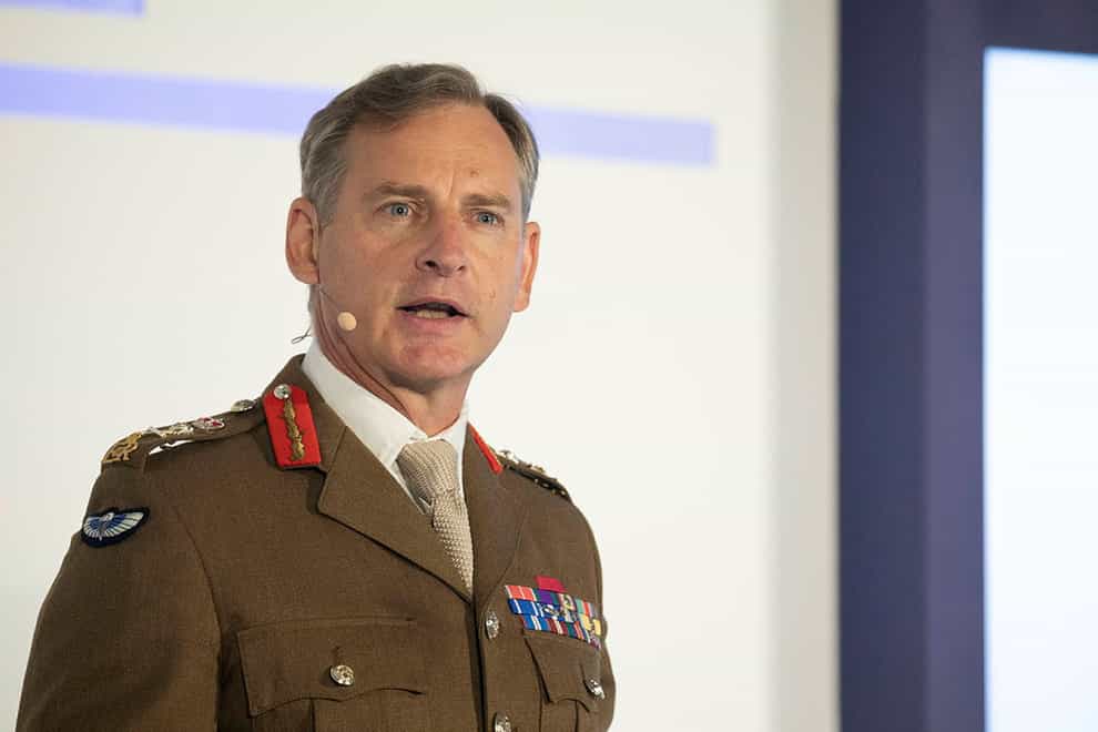 Chief of the General Staff, General Mark Carleton-Smith (SAC Connor Tierney/MoD/PA)