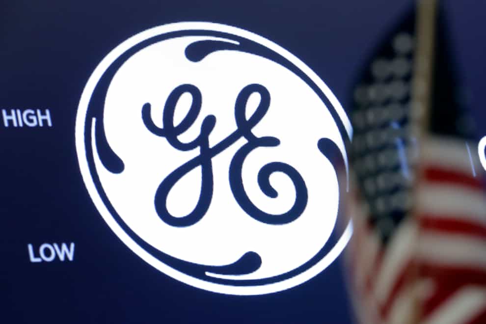 The General Electric logo (Richard Drew?PA)