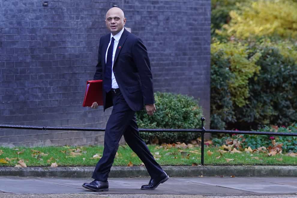 Health Secretary Sajid Javid has announced mandatory Covid-19 vaccinations for NHS and social care staff (Stefan Rousseau/PA)