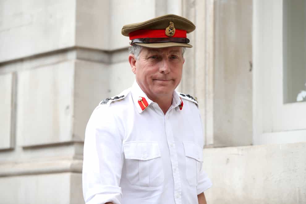 Chief of the Defence Staff General Sir Nick Carter (Yui Mok/PA)