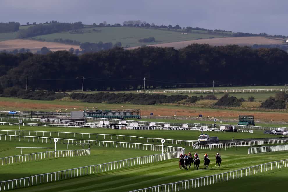 A general view of racing at the Curragh (Brian Lawless/PA)