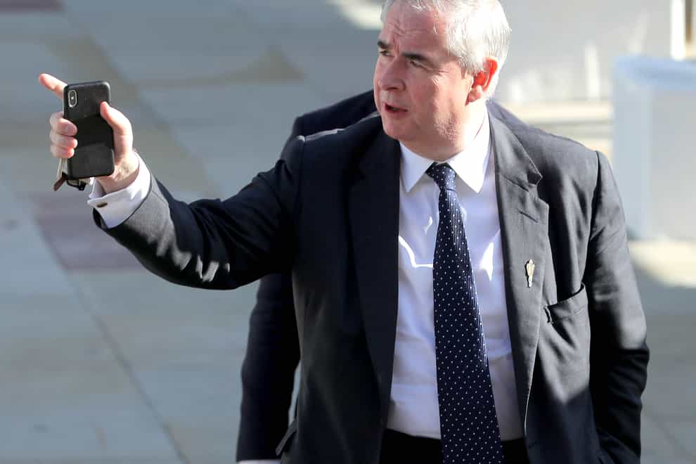 Former attorney general Sir Geoffrey Cox could face a standards probe over claims he used his parliamentary office for his second job (Danny Lawson/PA)