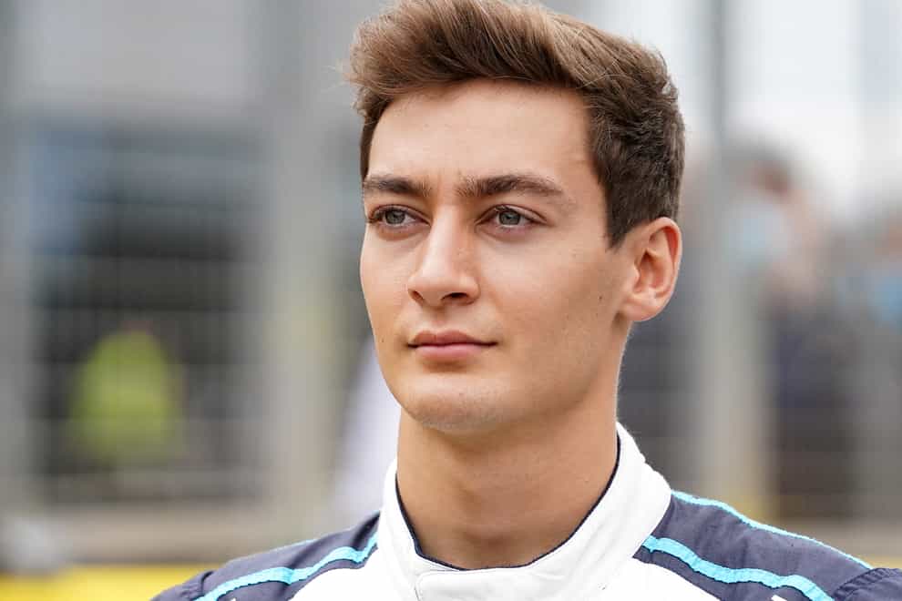 George Russell will drive for Mercedes in 2022 (Tim Goode/PA)