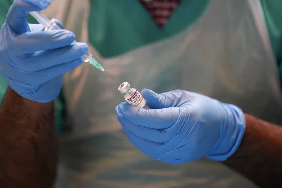 Covid vaccination (Steve Parsons/PA)