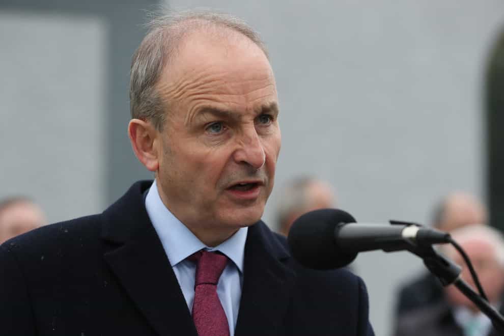 Taoiseach Micheal Martin has called for dialogue on the NI protocol (PA)