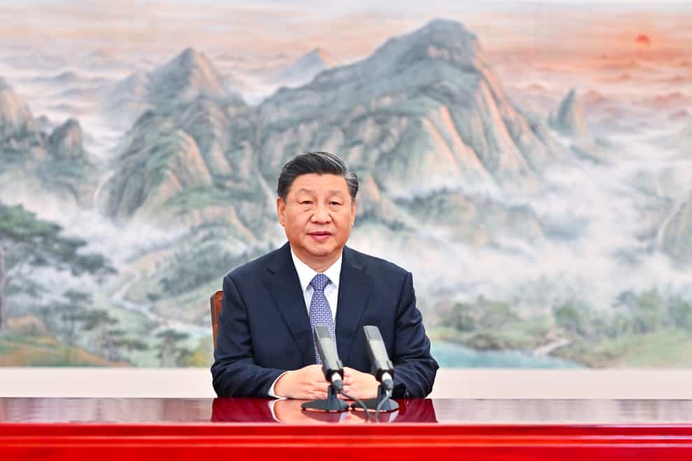 Chinese president Xi Jinping (Li Xueren/Xinhua via AP)