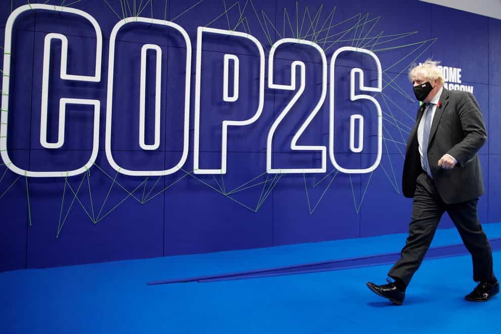 Only one in five people think politicians can deliver on Cop26 promises (Phil Noble/PA)