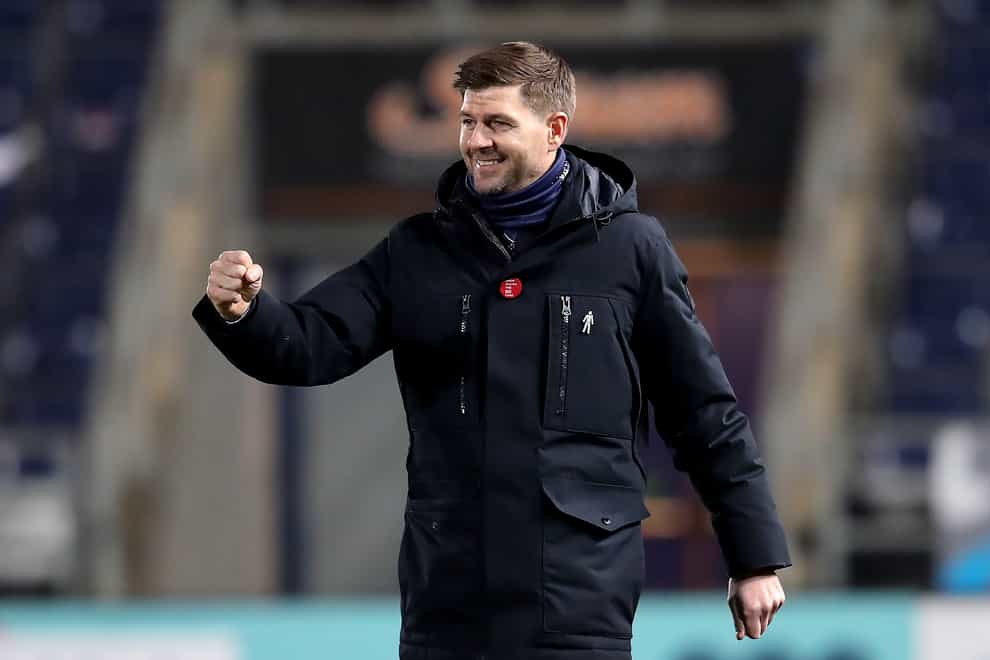Steven Gerrard has been appointed Aston Villa’s new head coach (Andrew Milligan/PA)