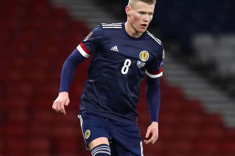 Scott McTominay is out of Scotland’s clash in Moldova (Andrew Milligan/PA)