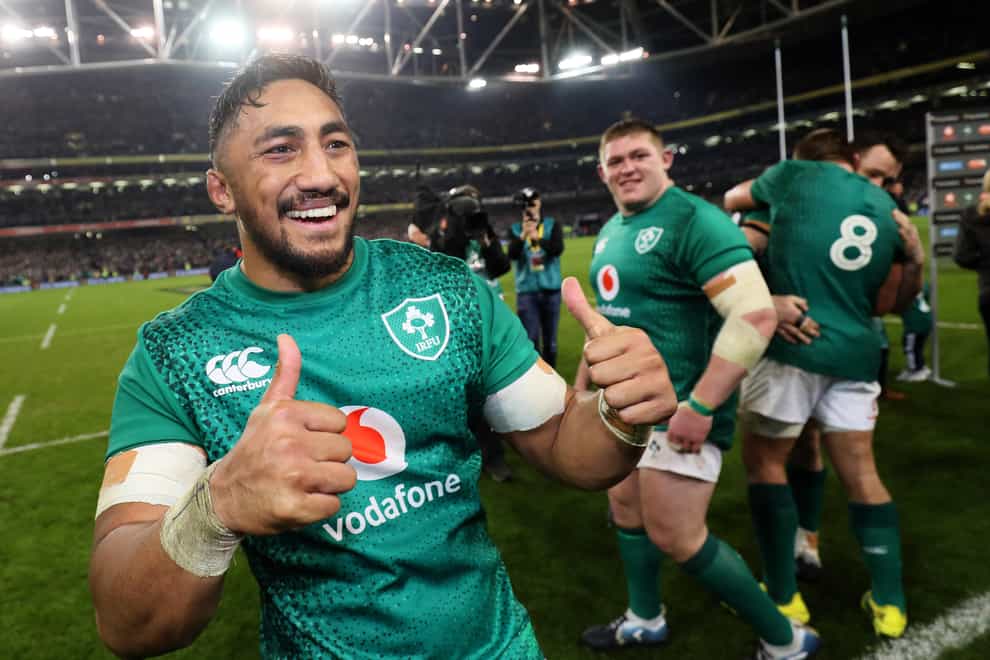 Ireland centre Bundee Aki came out on top on his only previous meeting with his native New Zealand (Brian Lawless/PA)