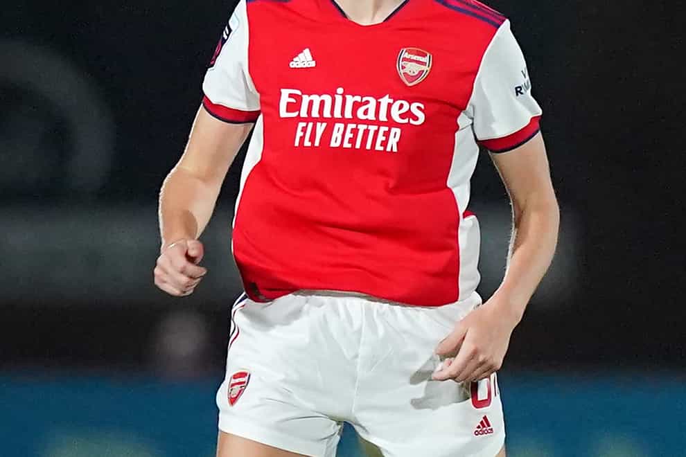 Leah Williamson has enjoyed a fine start to the season with table-topping Arsenal (Dominic Lipinski/PA)