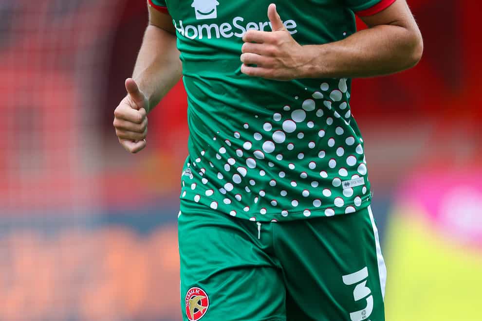 Walsall’s Zak Mills has been sidelined since early October (Barrington Coombs/PA)