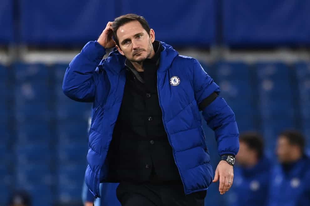 Frank Lampard, pictured, has been out of managerial work since being sacked by Chelsea in January 2020 (Andy Rain/PA)