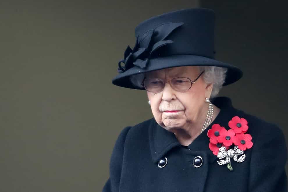 The Queen is to miss this year’s Remembrance Sunday service (Chris Jackson/PA)