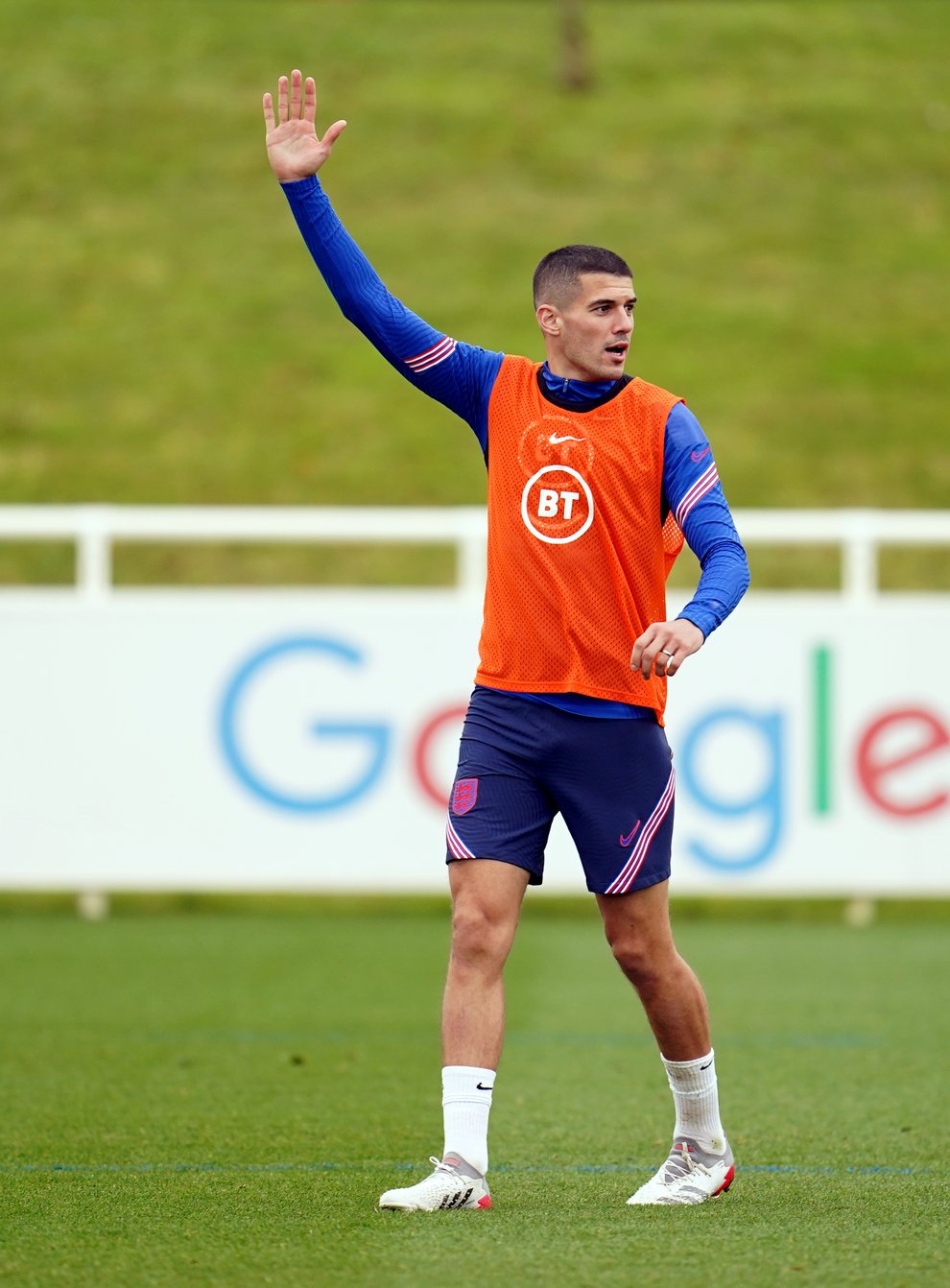 England’s Conor Coady expects a conversation to be had within the squad about human rights issues in Qatar (Nick Potts/PA)