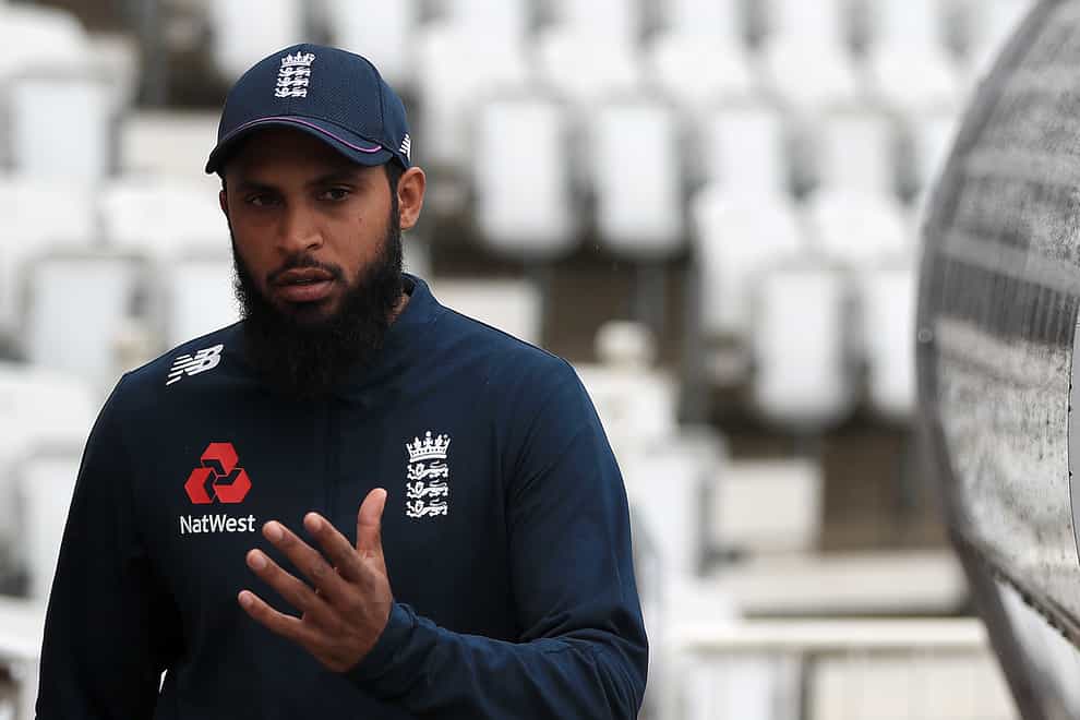 Adil Rashid has supported Azeem Rafiq’s claims about Michael Vaughan (Simon Cooper/PA)