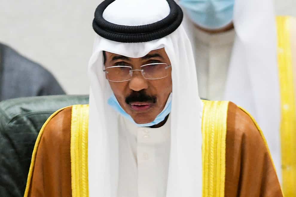 The Emir of Kuwait Sheikh Nawaf Al Ahmad Al Sabah (Jaber Abdulkhaleg/AP)