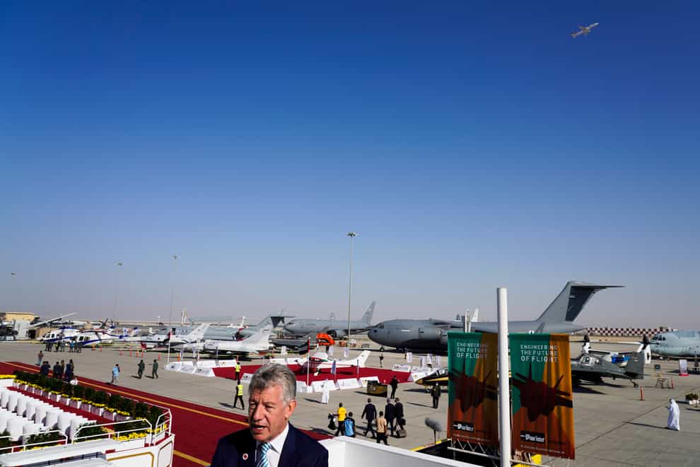 Paul Griffiths, the chief executive of Dubai Airports (Jon Gambrell/PA)