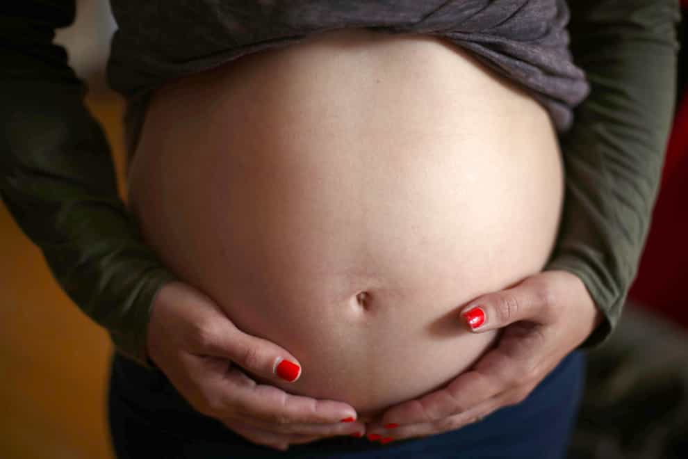 Pregnant women are being urged to get their coronavirus jabs (Yui Mok/PA)